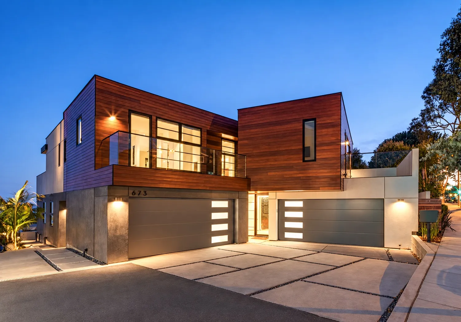 Custom home built by J. Kramer Corp.
